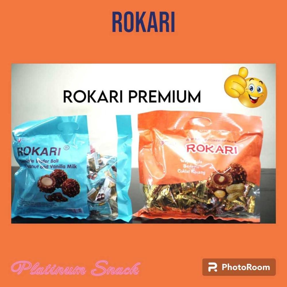 

Rokari Chocolate Wafer Ball | Isi 40 Pcs @ 7 Gr | Inkubisc