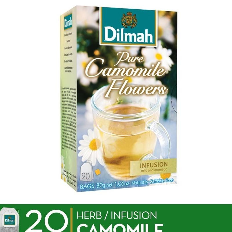 

Dilmah Pure Camomile Flowers 20 Bags Teh Dilmah Chamomile Flower