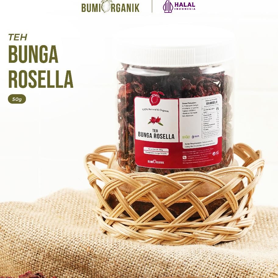 

Teh Bunga Rosella Merah Kering 50G Bumi Organik Bunga Rosella Tea Rosela Merah Kering Hibiscus Tea Teh Rosella Untuk Teh Rosela Kering Bunga Rosella Segar Red Rosella Nutrifarm Beorganik Dari Bumi Safiya Kencono Sari