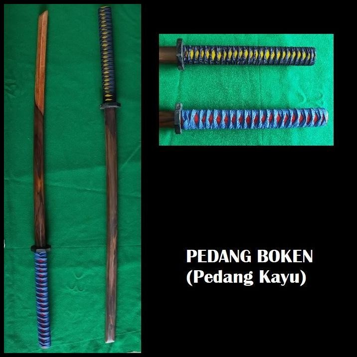 PEDANG KAYU BOKEN LATIHAN SILAT