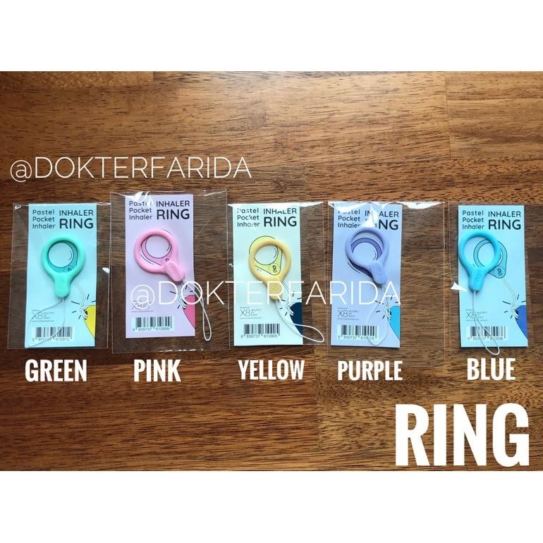 

Paling Laris Pastel Inhaler Cap | Pastel Inhaler Lanyard | Hand Strap | Ring - Original Thailand Paling Laris