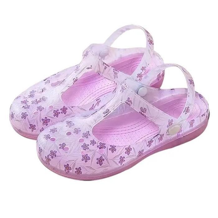 Veblen Store Sandal Sepatu Wanita Variasi Star Dan Bunga Karet Jelly New Arrival Sendal Perempuan