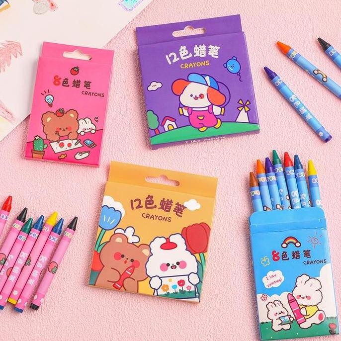 

CRAYON MINI ISI 8 DAN 12 MOTIF LUCU / CRAYON MEWARNAI UNTUK ANAK ISI 8 DAN 12 WARNA Stationery