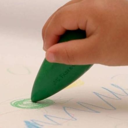 

My First Crayola Palm Grip Crayons Easy Grip Egg Shaped Crayon