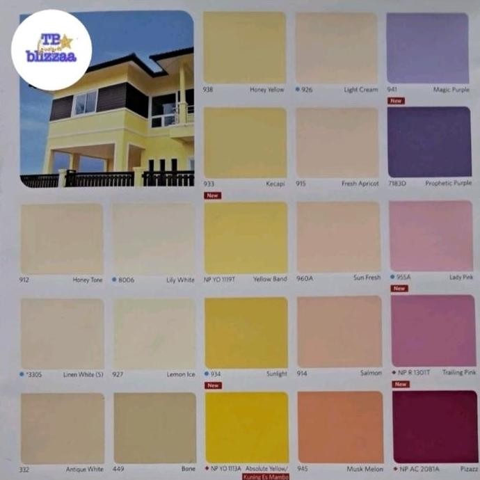 Cat Tembok Vinilex 25kg White 300 300SS Putih Vinilex 25kg Warna Vinilex Pail Nippon Paint 25kg