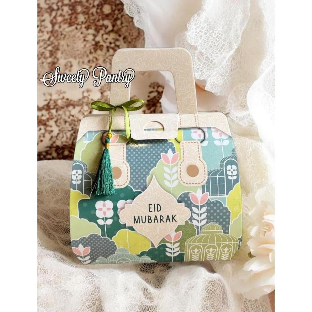 

Super Sale fth-56 5PCS - LATIFAH - Box Hampers Lebaran Kotak Packaging Idul Fitri Jar Toples Murah Premium