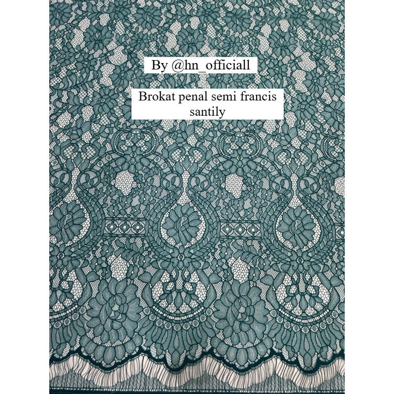 Lace Panel Chantily/ Kain Chantily/ Brukat Chantily