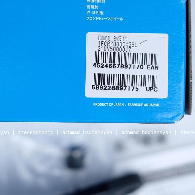 NEW Crank Arm ONLY.. Crank SHIMANO 105 FC-R7000 Arm 170mm BCD110 4 murah