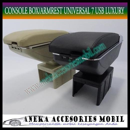 HOT DEAL CONSOLE BOX / ARMREST / ARM REST 7 USB / 7USB DAIHATSU AYLA 