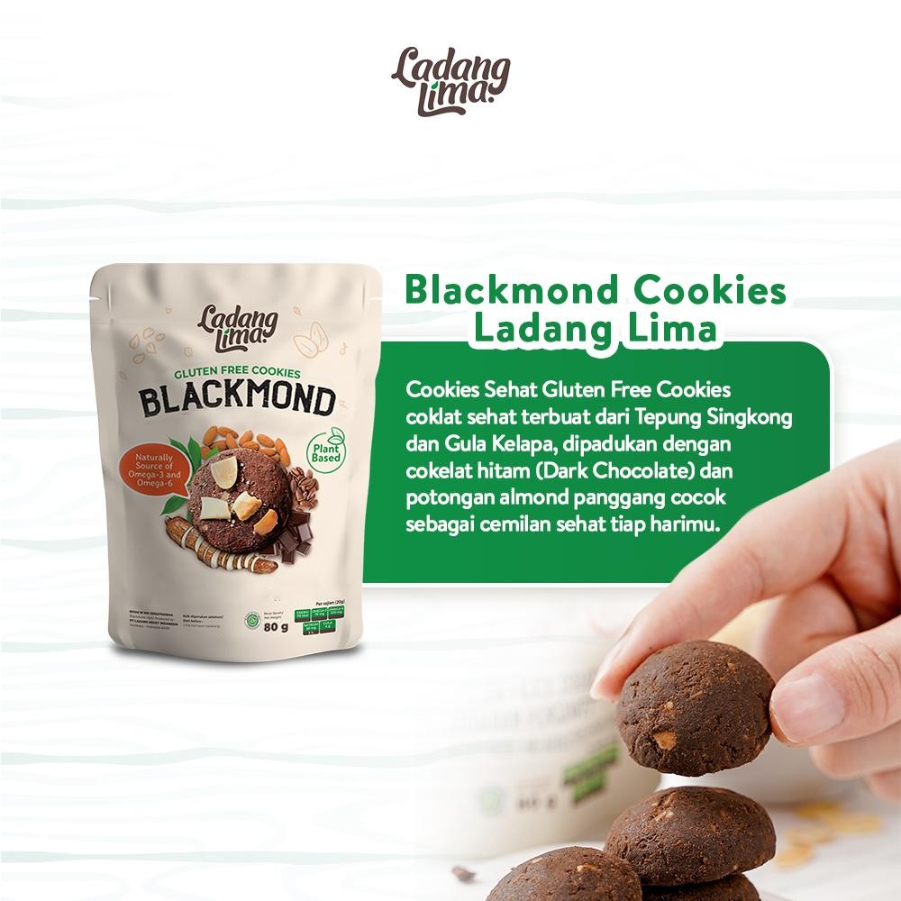 

Lm Blackmond Mini Bites 80G - Ladang Lima Cookies Gluten Free With Protein