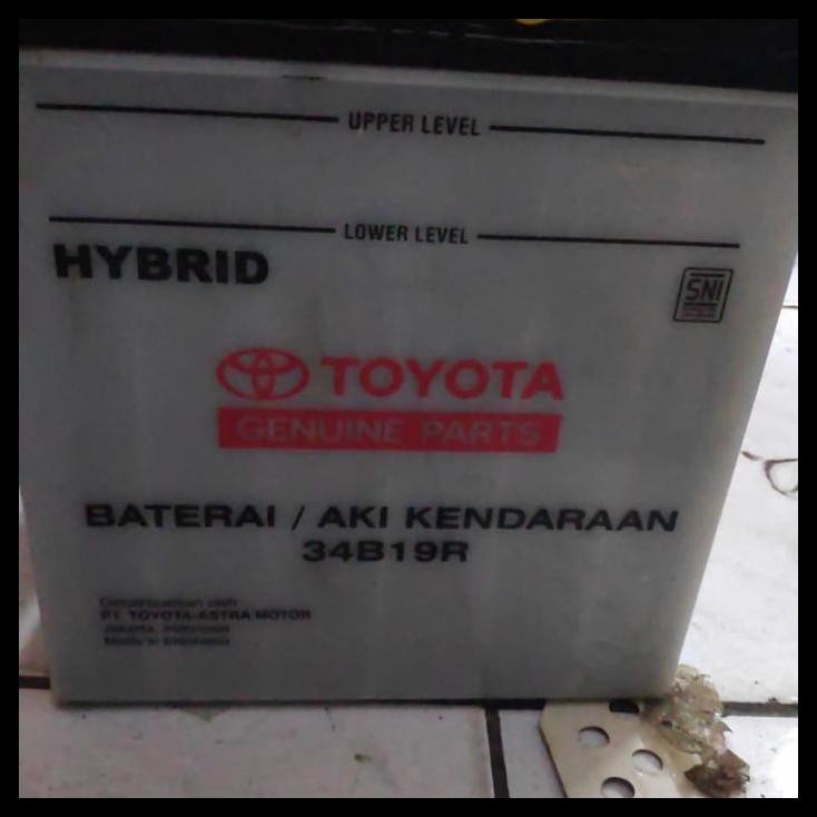 DISKON AKI HYBRID TOYOTA ORIGINAL 34B19R AVANZA RUSH XENIA TERIOS 