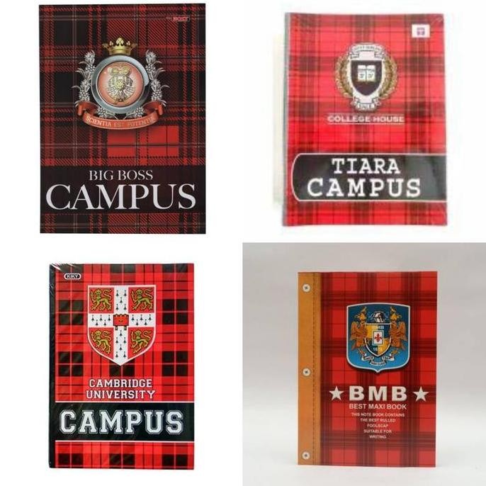 

ECER NOTEBOOK B5 COLLEGE UNIVERSITY BOOK BUKU TULIS MAXI BOXY CAMPUS CAMPUSS KAMPUS BESAR
