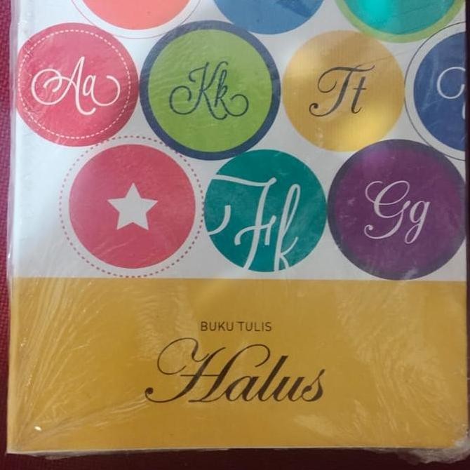 

Buku Tulis Halus sidu