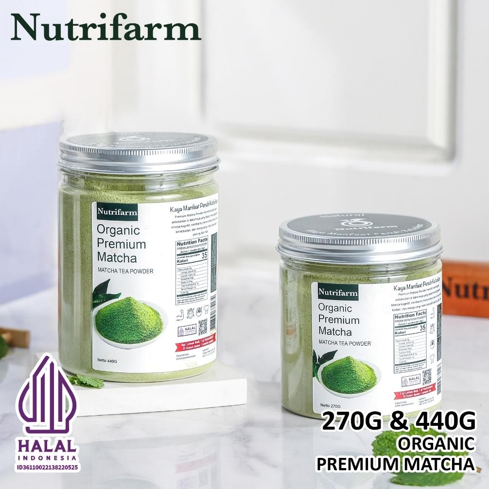 

Grosir Organic Premium Matcha Minuman 440G 270G