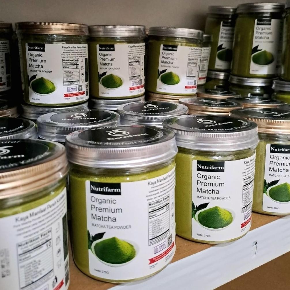 

Grosir Matcha Powder 270Gr Minuman Pure Premium - Bubuk Matcha Murni - Nutrifarm