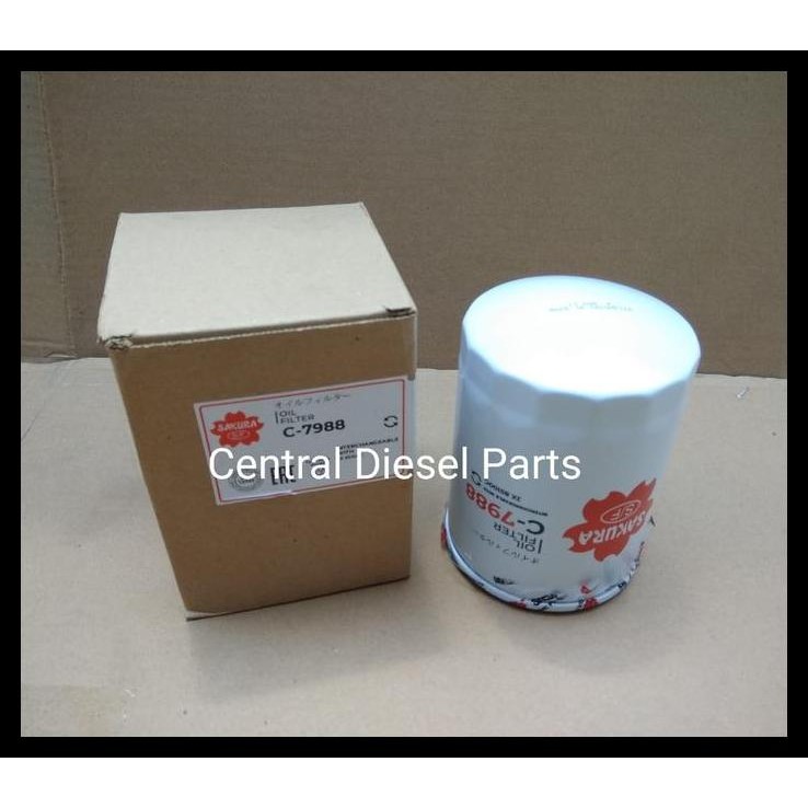 HOT DEAL FILTER OLI / OIL FILTER FOTON TAISHAN C-7988 C7988 SAKURA 
