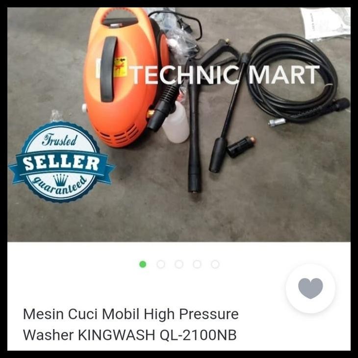 TERMURAH MESIN CUCI HIGH PRESSURE WASHER KINGWASH QL-2100-NB 