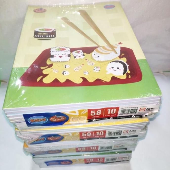 

BUKU TULIS SIDU 58 LEMBAR ISI 10 BUKU