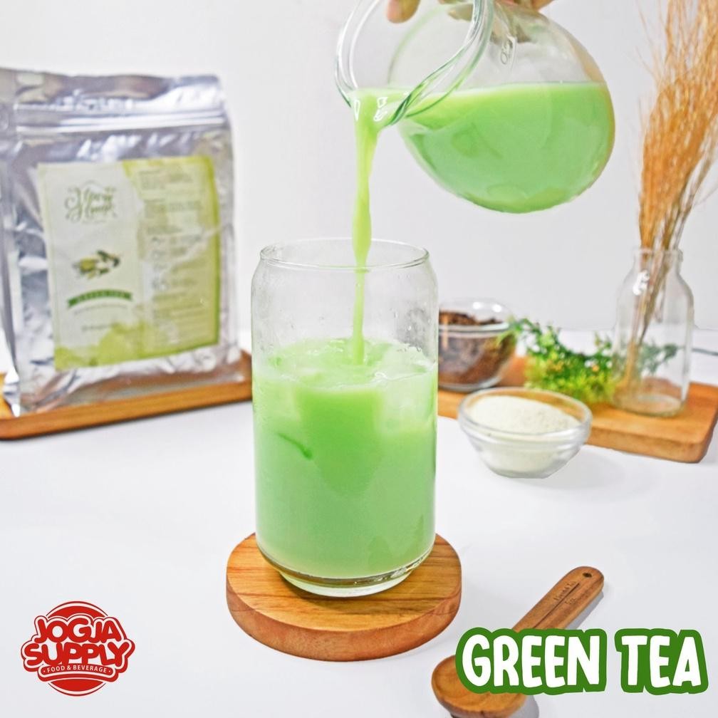 

Murah Jogja Supply - 1Kg Bubuk Minuman Rasa Green Tea - Matcha - Thai Tea - Powder Drink Milshake