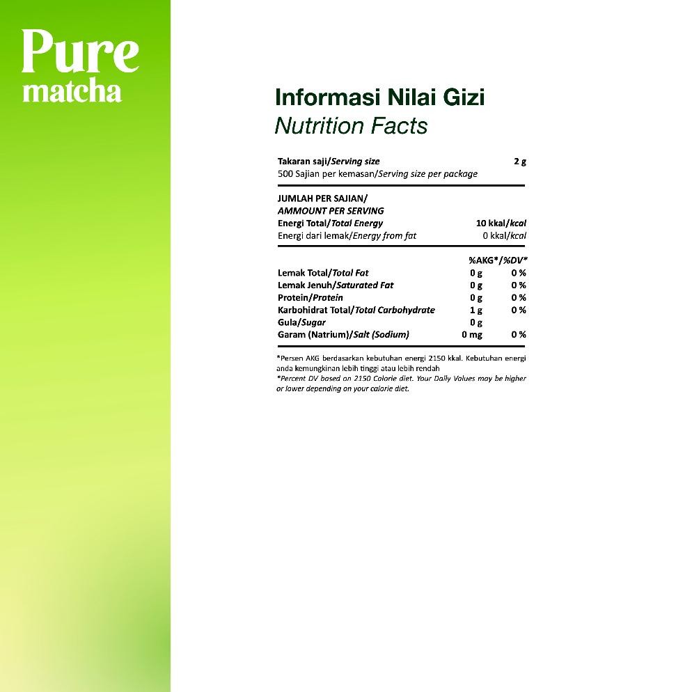 

Grosir Matcha Powder 1Kg