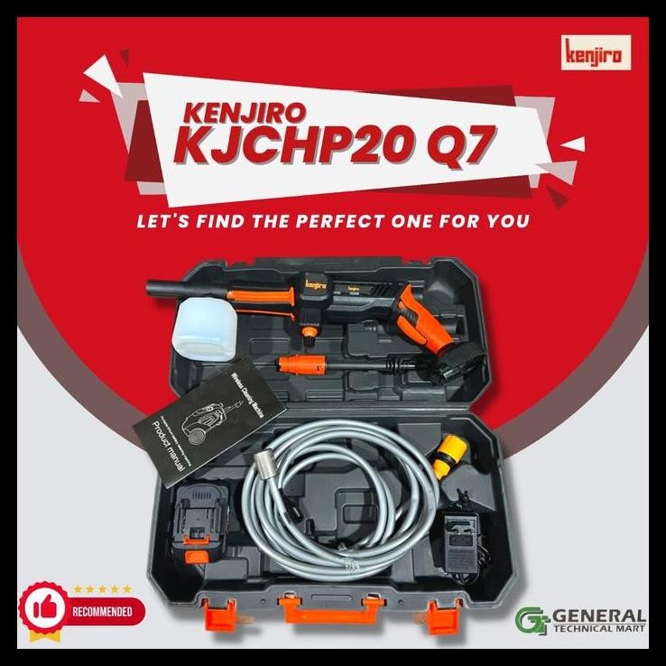 DISKON KENJIRO BRUSHLESS JET CLEANER CUCI STEAM MOBIL MOTOR CORDLESS 20V !!!!!!