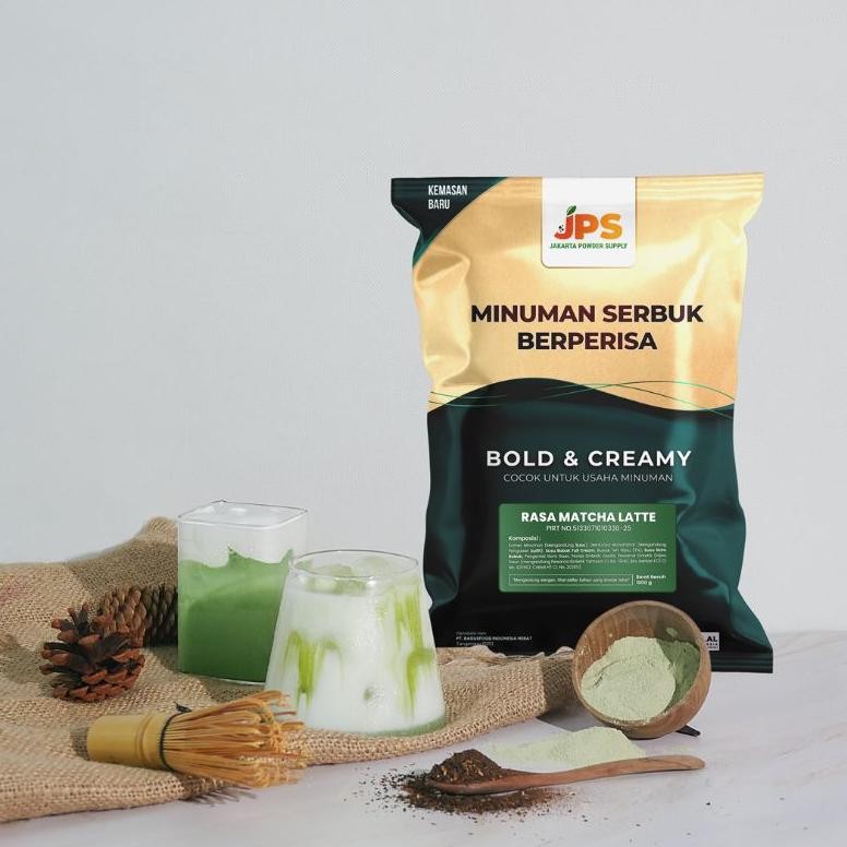 

Grosir Jps Powder Bubuk Minuman Serbuk Instan Rasa Matcha Latte Plain Tanpa Gula 1Kg