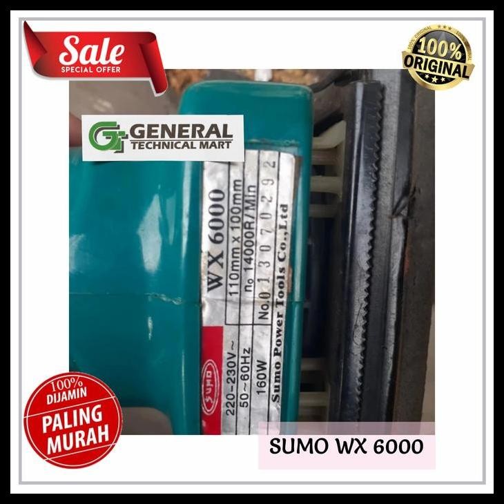 TERBARU OBRAL SANDER POLES SUMO WX 6000 SESUAI FOTO 