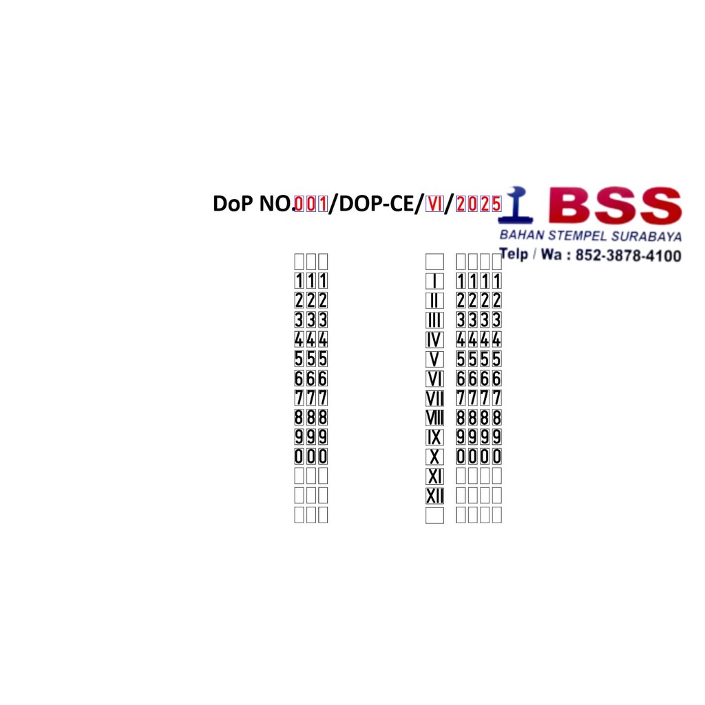 

jual stempel modif trodat 1117