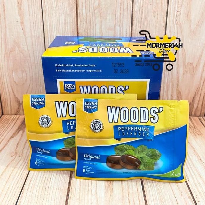 

Woods Permen Rasa Original Box Isi 15 Sachet (6 Butir) Kualitas Terbaik Harga Termurah
