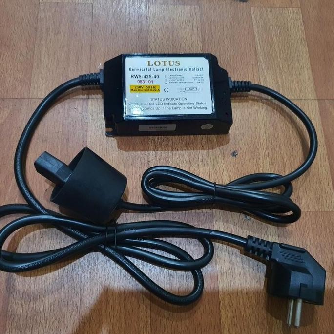 Tanias Ballast Uv Ultraviolet 10 - 40 Watt 4 Pin Terlaris