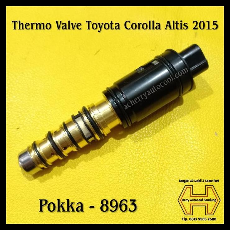 DISKON THERMO VALVE COMPRESSOR AC MOBIL TOYOTA COROLLA ALTIS TAHUN 2015 