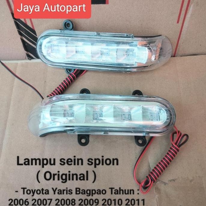 Lampu Sen Spion Yaris Bakpao 2006-2011 - Kanan Kiri Original Original