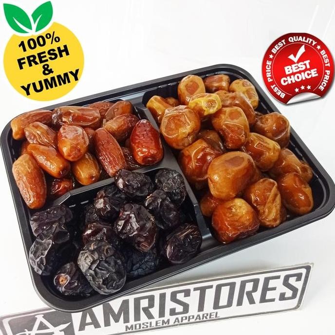 

TERMURAH KURMA 3IN1 AJWA MADINAH SUKARI TUNIS MADU FRESH KEMASAN CANTIK