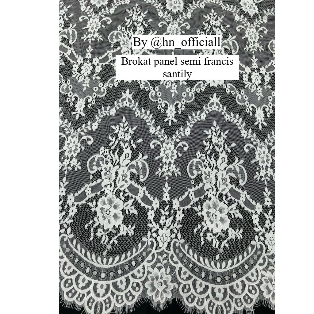 Lace Panel chantily Premium/Kain chantily/Brukat chantily
