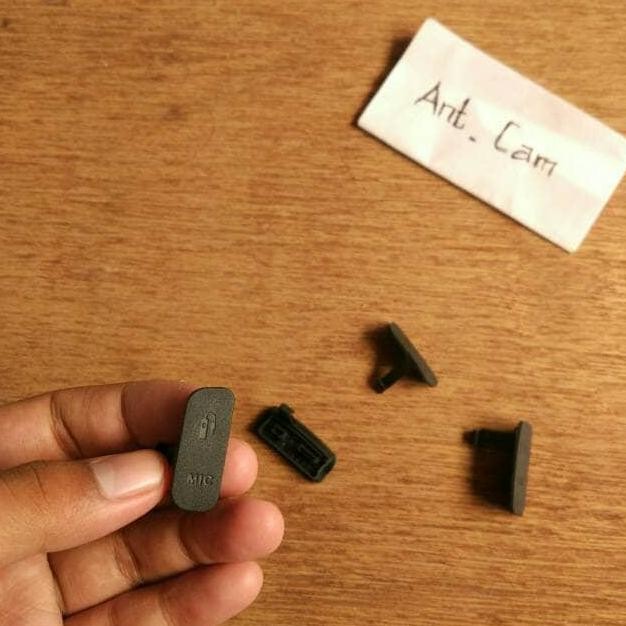 BARU KARET RUBBER PENUTUP MIC & USB KAMERA DSLR CANON 600D 650D 700D