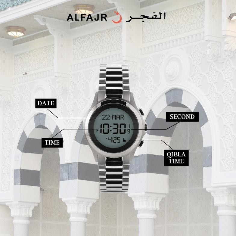 Ready Stock | Jam Al Fajr Classic Watch Elegant - Series WR-02 DiM