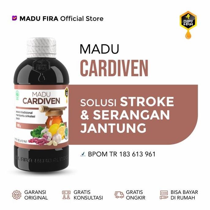

TERMURAH MADU CARDIVEN 280GR MADU HERBAL ATASI JANTUNG & STROKE