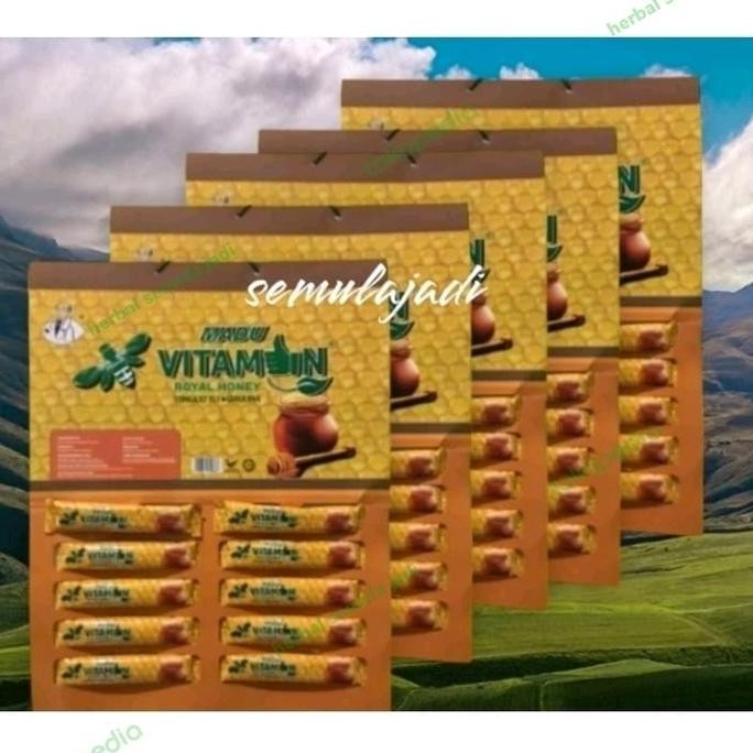 

TERMURAH MADU VITAMIN ROYAL HONEY ASLI SUPLEMEN VITALITAS HERBAL