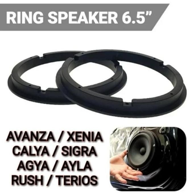 Ring Speaker 6.5 Inch Plastik Dudukan Mobil Toyota Avanza Xenia Yaris Cross Original