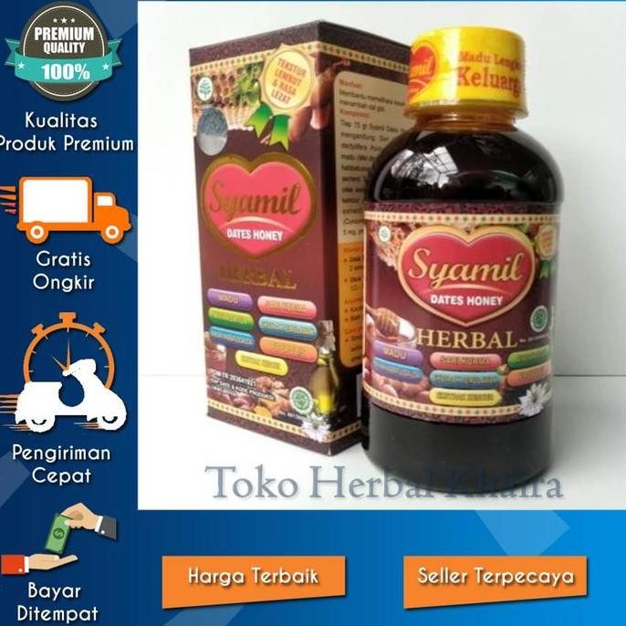 

TERMURAH MADU SYAMIL FAMILY HERBAL PLUS KURMA & HABBATUSSAUDA | MADU ANAK & DEWASA