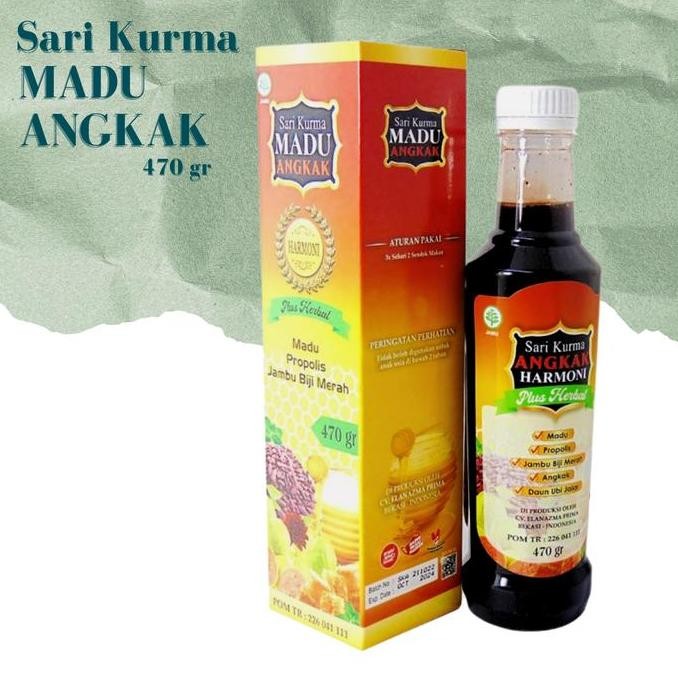 

TERMURAH SARI KURMA MADU ANGKAK + PROPOLIS DARUSYIFA 470GR | SIRUP HERBAL INSTAN
