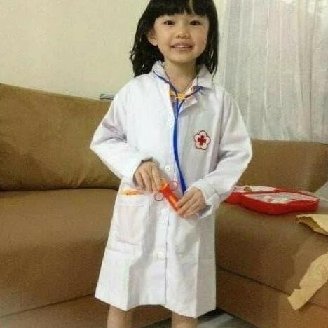 TERBARU mainan dokter dokteran baju dokter mainan dokter stetoskop mainan jas BISA GRAB