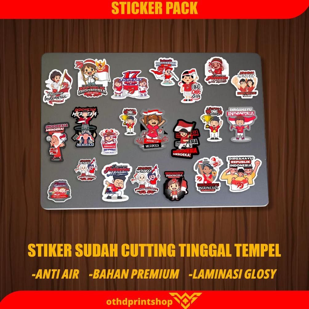 

ukd-23 Is75 STIKER PACK 17 AGUSTUS STIKER KEMERDEKAAN STIKER ANAK 22 PCS SUDAH CUTTING TINGGAL TEMPEL Sale Termurah