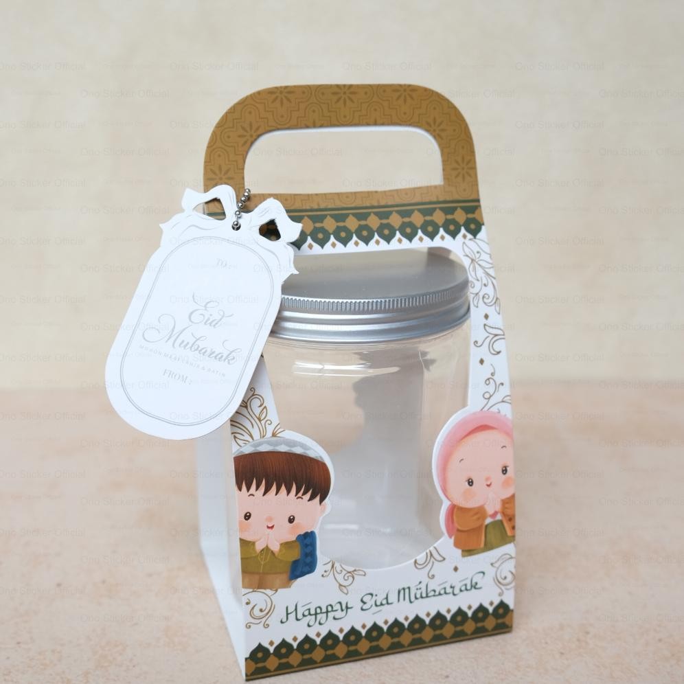 

Oh34 fgs-3 Kotak Toples Tabung Box Kue Kering 400ml 600ml 800ml - Packaging Hampers Idul Fitri - Kotak Toples Tabung Lebaran Berkualitas Hemat