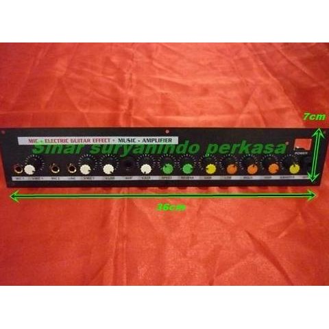 BARU KIT PREAMP MIC GITAR ELEKTRIK 198 - RANGKAIAN PREAMP MICROPHONE GITAR AKUSTIK