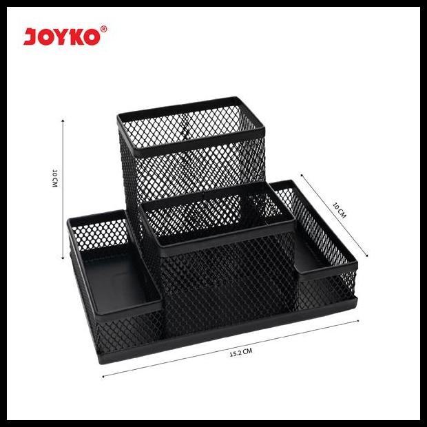 

Terlaris Joyko Desk Set Pen Holder Metal / Tempat Alat Tulis Besi Joyko DS-19 Best Seller