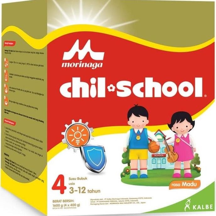 

TERMURAH CHIL SCHOOL VANILA & MADU 1600GR - SUSU ANAK USIA DINI BOX EKONOMIS SHOPEE