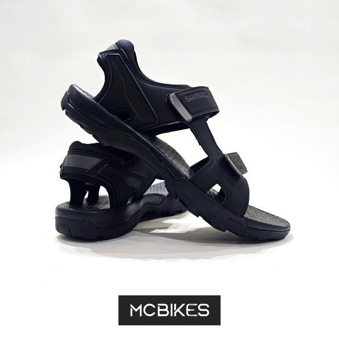 Shimano SH-SD501 SPD-Compatible Cleat Cycling Sandal - Black