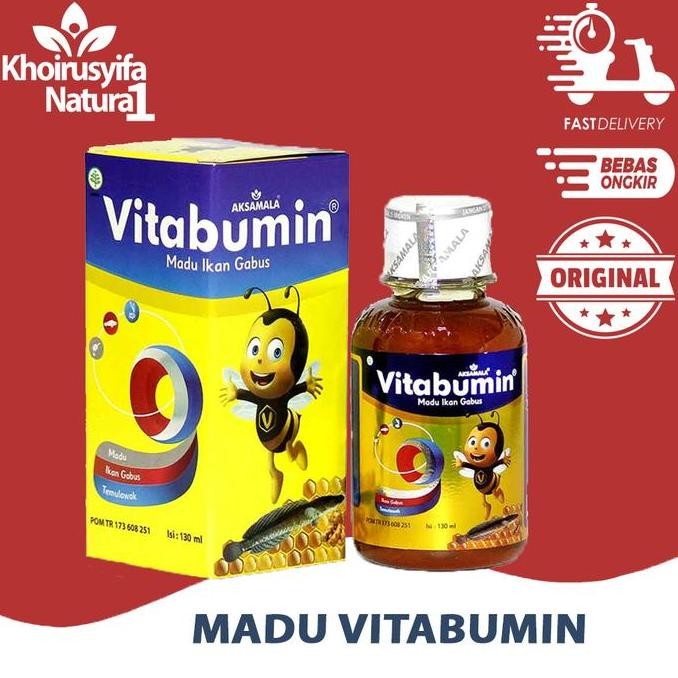 

TERMURAH VITABUMIN MADU IKAN GABUS SUPLEMEN ANAK NAFSU MAKAN