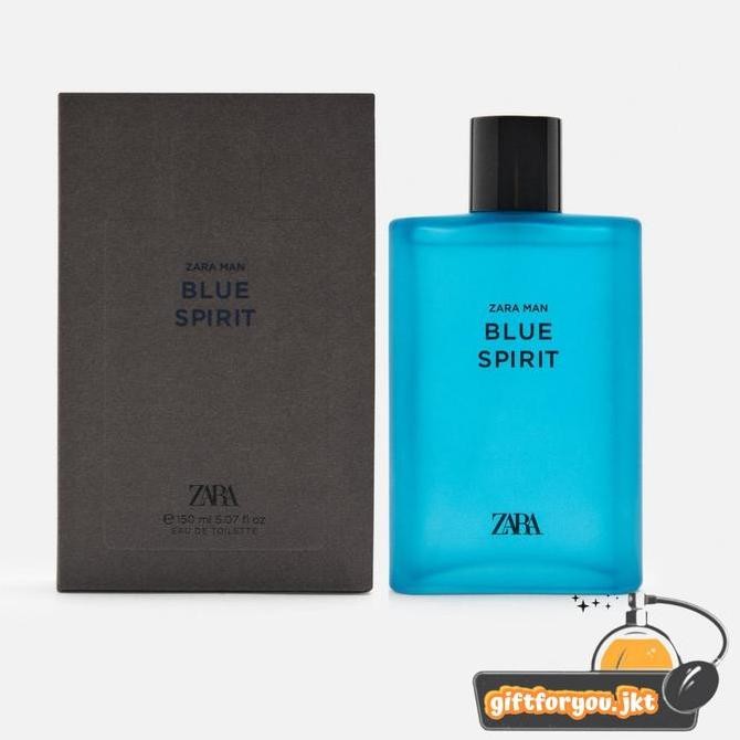 Parfum Zara Man Blue Spirit EDT 30 90 100 150 ml Original Cowok Pria Laki Perfume Official Store